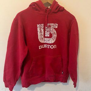BURTON | Youth Boys Sweatshirt Hoodie Red Size Small
